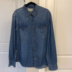 Excellent condition Denim supply shirt smoke/pet free home